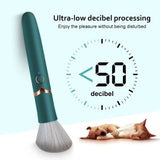 Discreet Vibrator Makeup Brush - 10 Speed