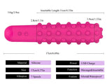 FAAK Silicone Magic AV Wand Body Massager Sex Toy Female Masturbator