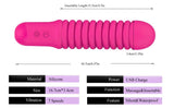 FAAK Silicone Magic AV Wand Body Massager Sex Toy Female Masturbator