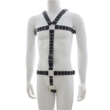 Leather Body Bondage Harness